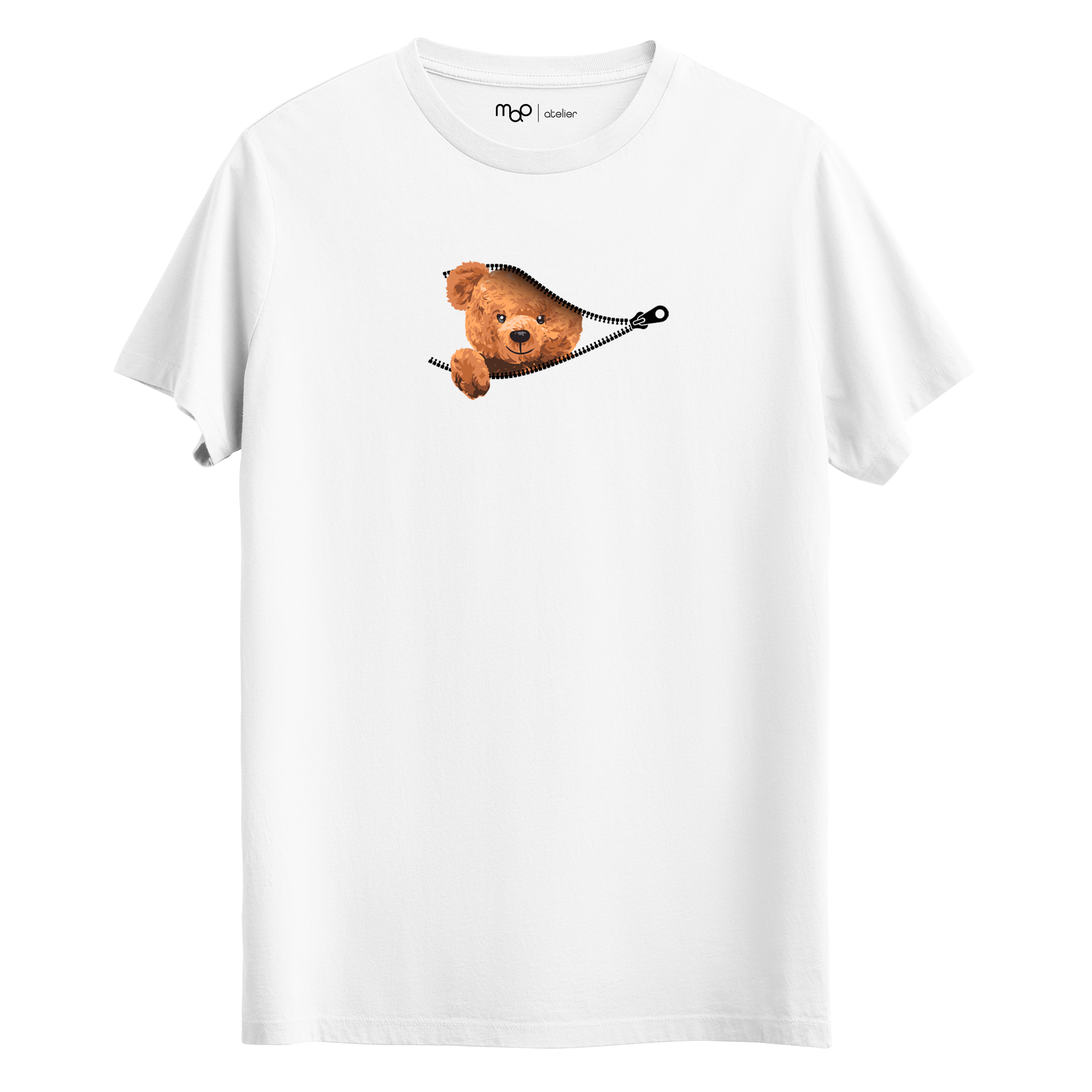 Bear Zip - T-Shirt