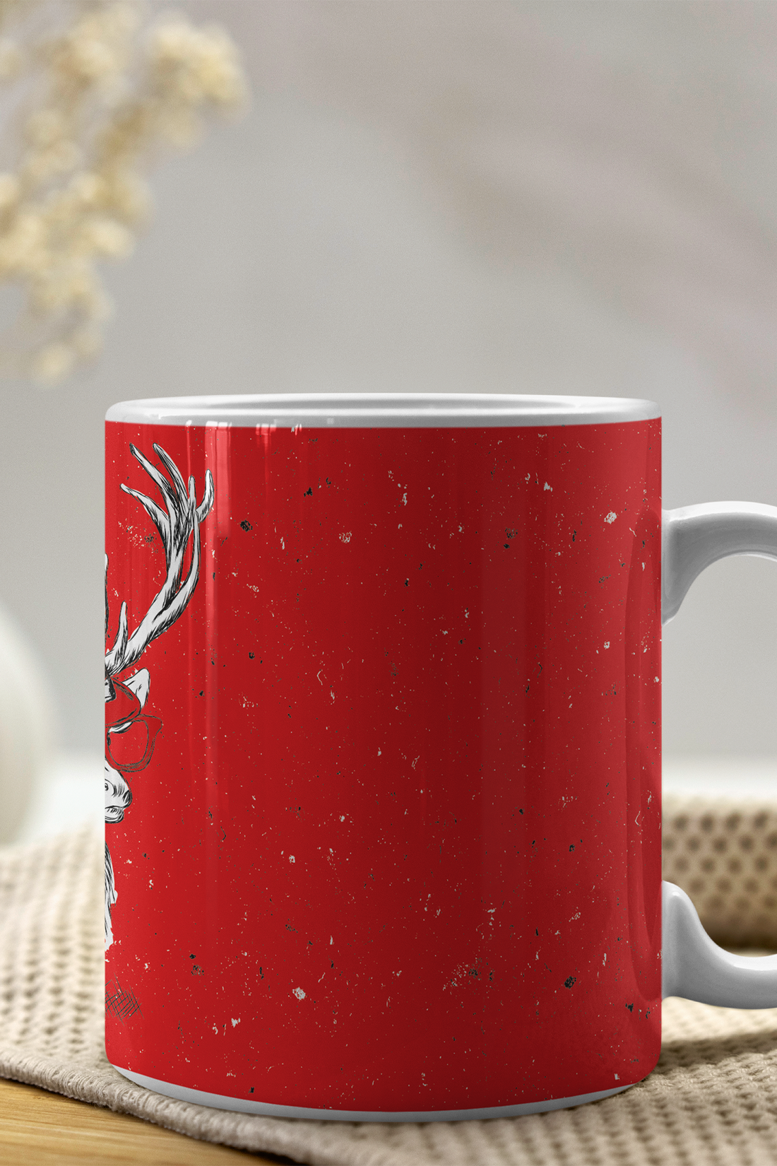 Christmas Deer  - Mug