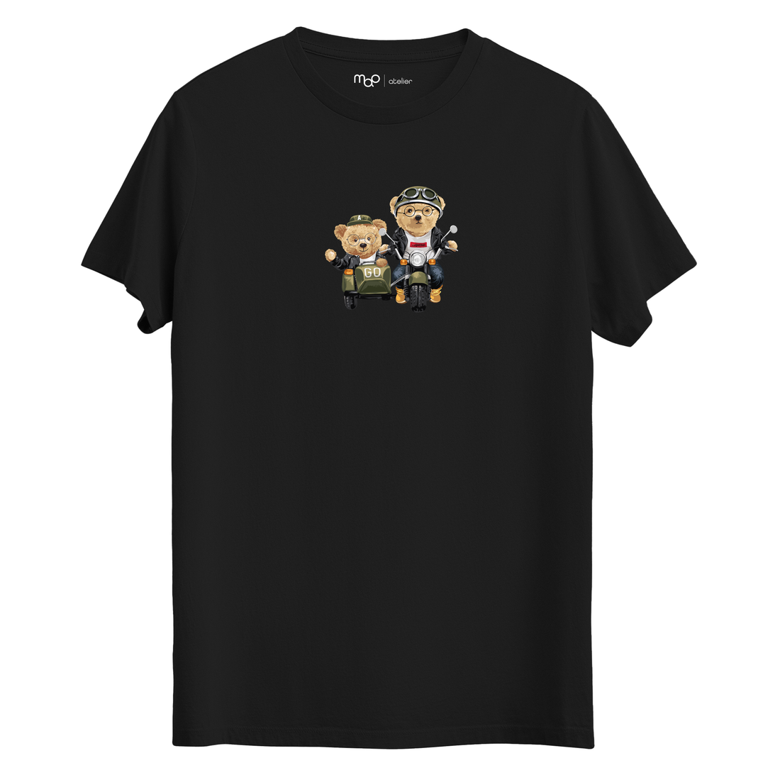 Biker Bear - T-Shirt