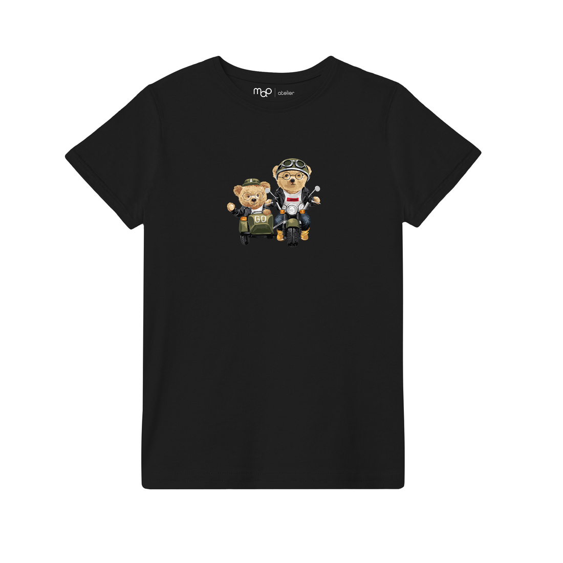 Biker Bear - Çocuk T-Shirt