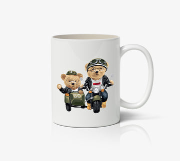 Biker Bear - Mug