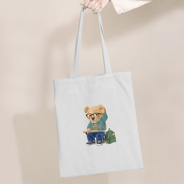 Nerdy Bear - Tote Bag