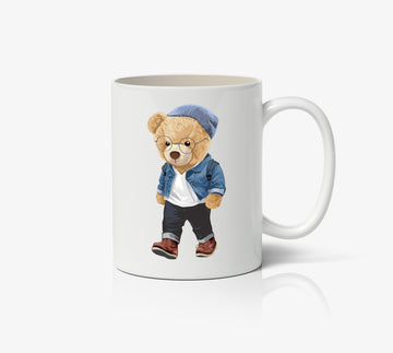 Hipster Bear - Mug